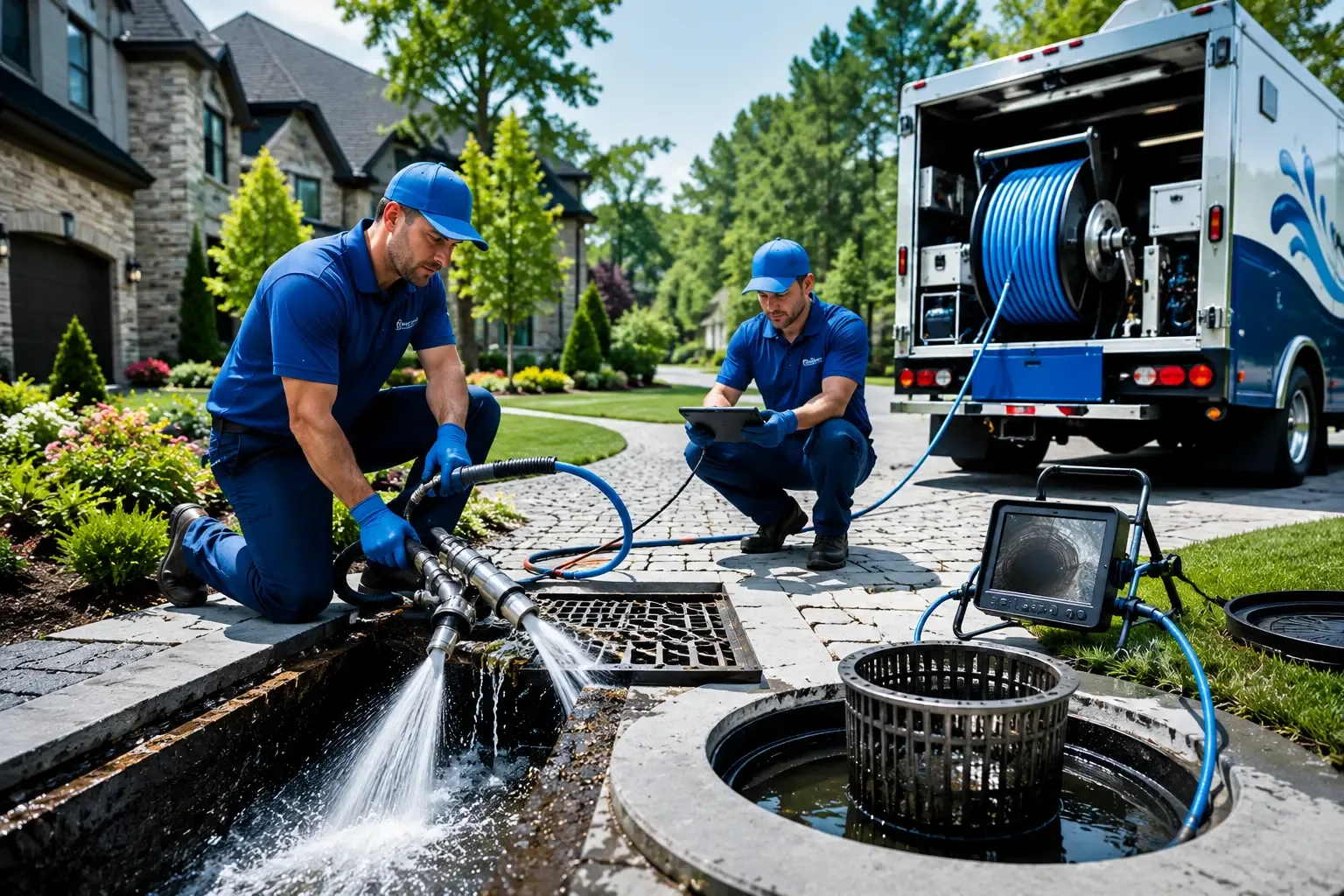 Local outdoor drain cleaning professionals in Vincentown, NJ
